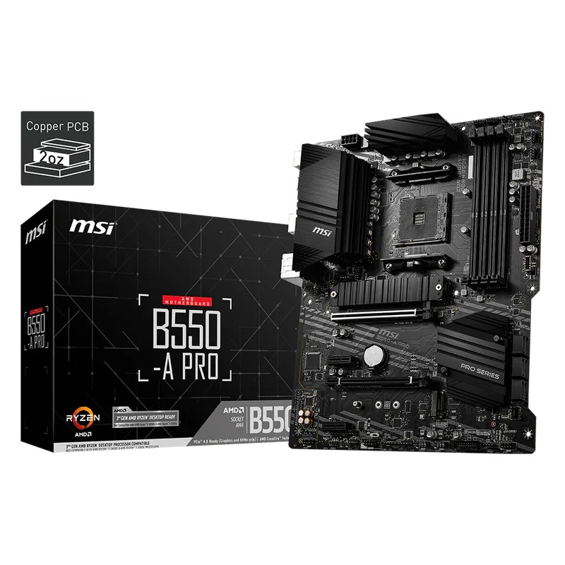 Motherboards — MSI B550-A Pro