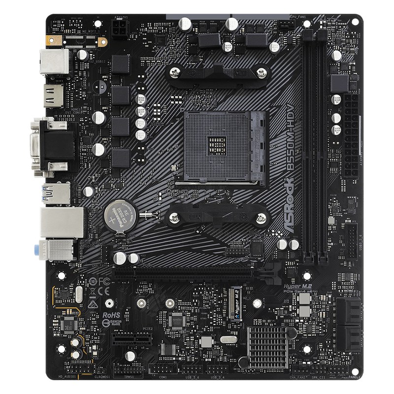 Motherboards — ASRock B550M-HDV