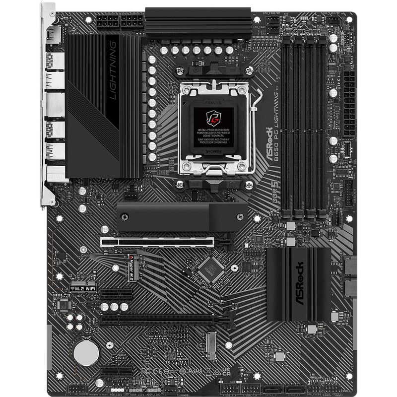 Cartes mères — ASRock B650 PG Lightning