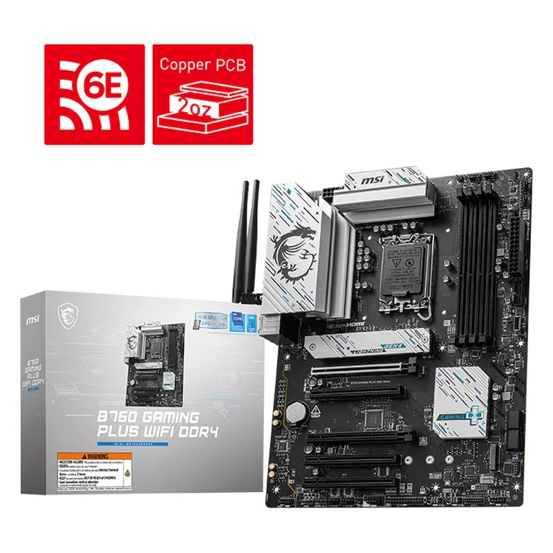 Cartes mères — MSI B760 GAMING PLUS WIFI DDR4