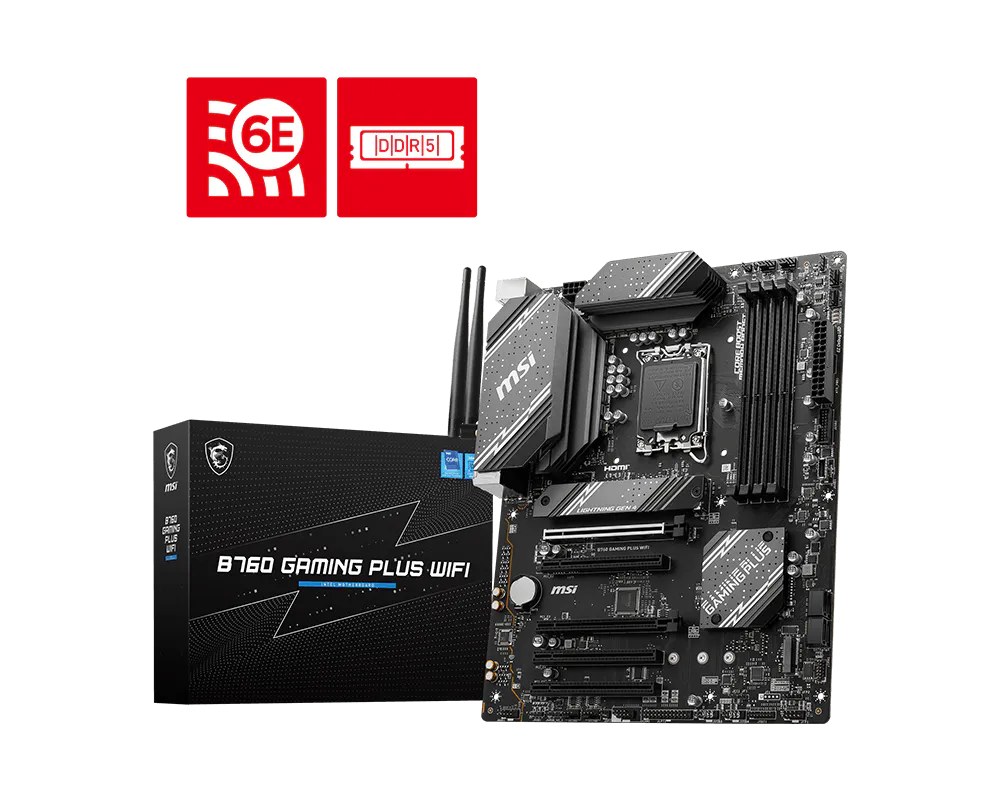 Cartes mères — MSI B760 Gaming Plus WiFi DDR5