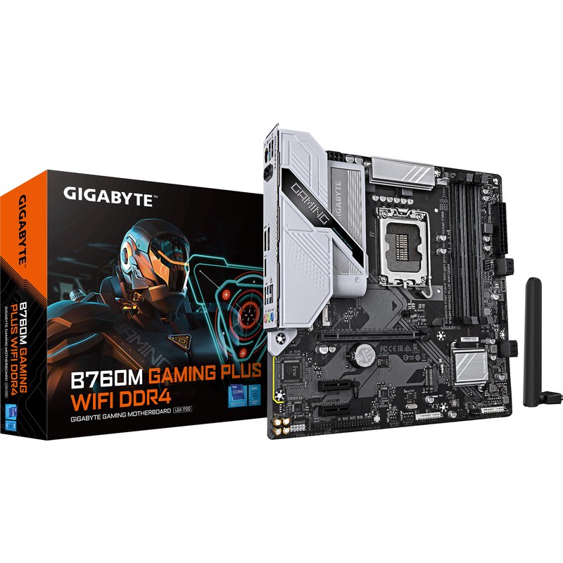 Motherboards — Gigabyte B760M GAMING PLUS WIFI DDR4