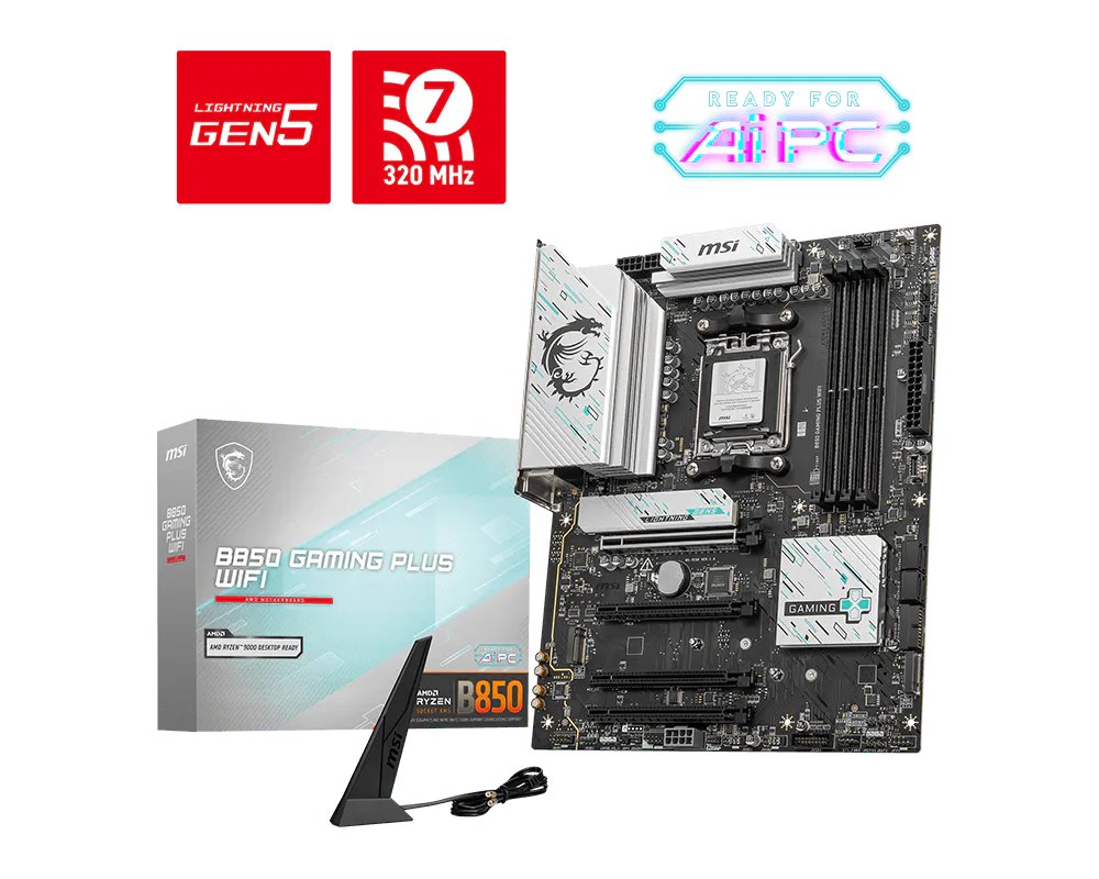 Cartes mères — MSI B850 Gaming Plus WiFi