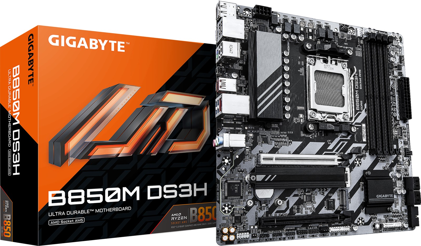 Mainboards — Gigabyte B850M DS3H