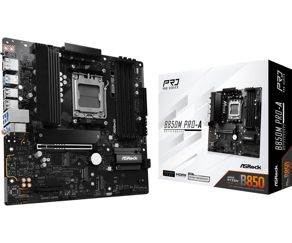 Motherboards — ASRock B850M Pro-A