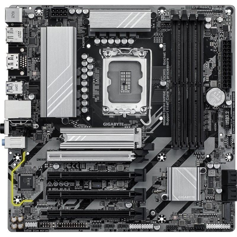 Motherboards — Gigabyte B860M DS3H WIFI6E