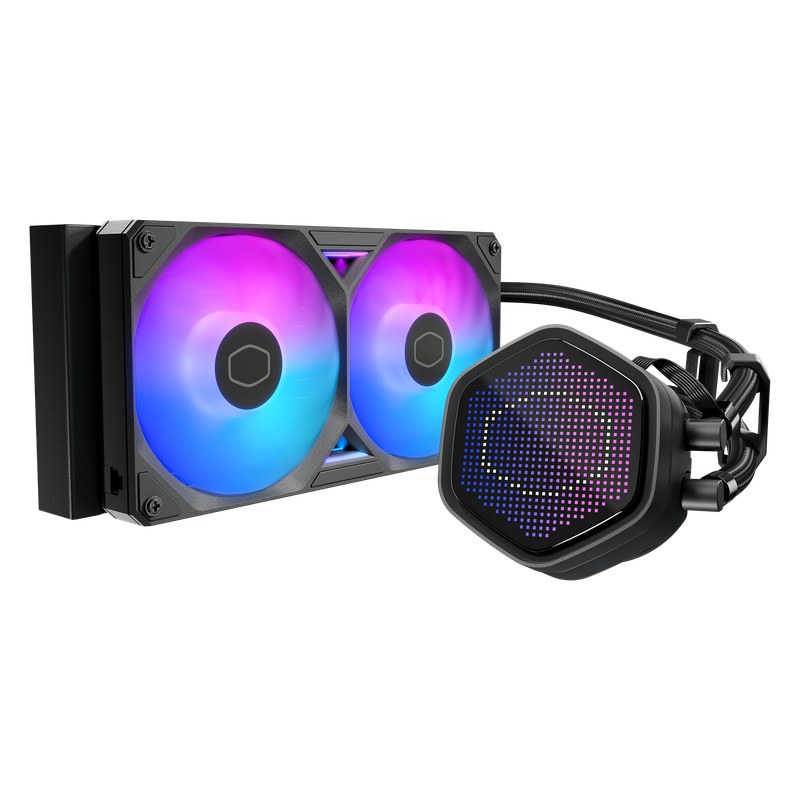 Refroidissement — Cooler Master MasterLiquid 240 Atmos II Pixel LCD