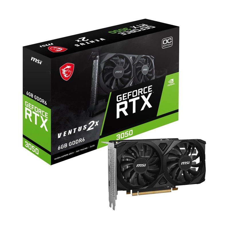 Cartes graphiques — MSI GeForce RTX 3050 6 Go