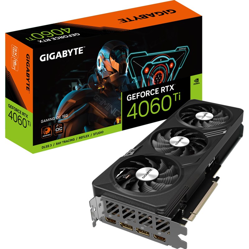 Grafikkarten — Gigabyte GeForce RTX 4060 Ti 16 GB Gaming OC