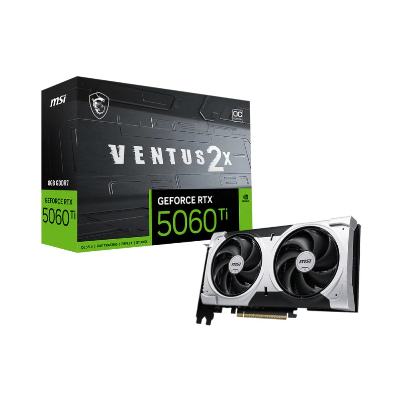 Grafikkarten — MSI GeForce RTX 5060 Ti 8 GB Ventus 2X