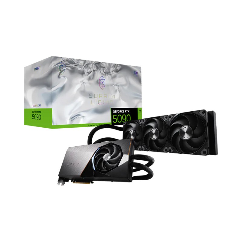 Cartes graphiques — MSI GeForce RTX 5090 SUPRIM Liquid 32G