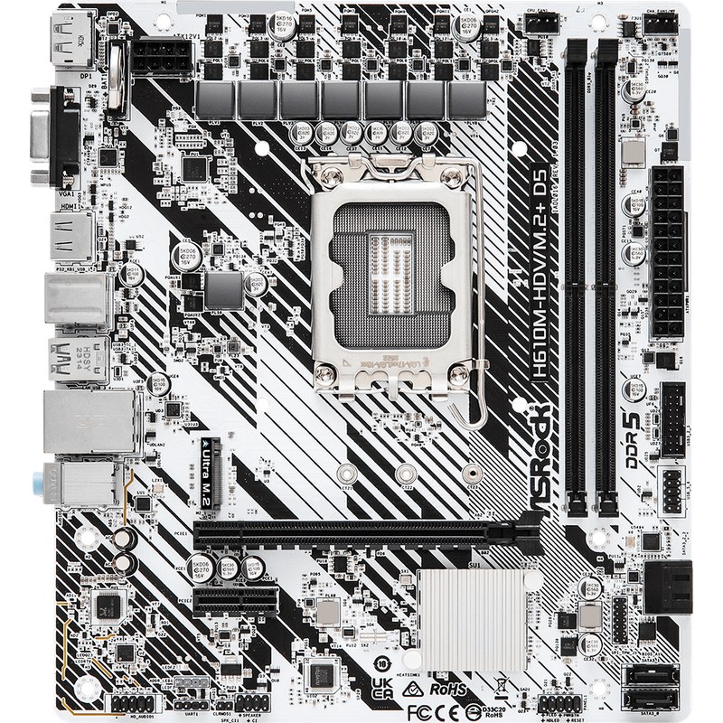 Mainboards — ASRock H610M-HDV/M.2+ D5