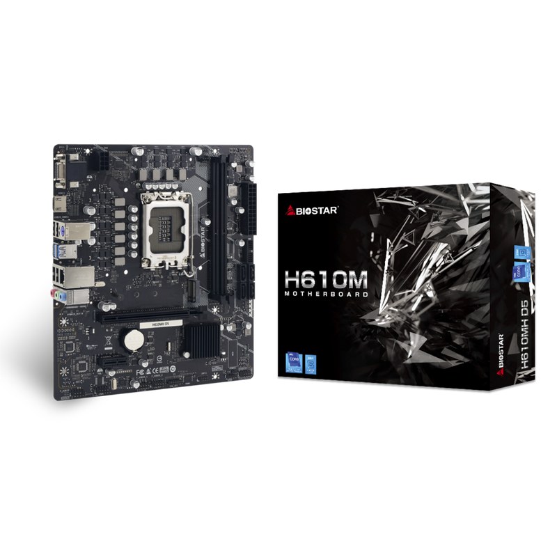 Cartes mères — Biostar H610MH D5