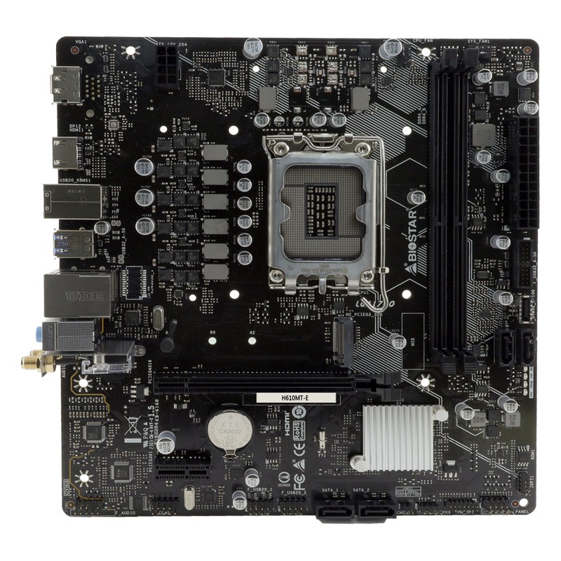 Motherboards — Biostar H610MT-E