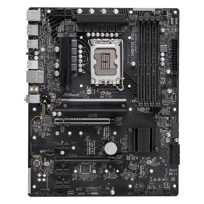 Motherboards — ASRock H670 PG Riptide