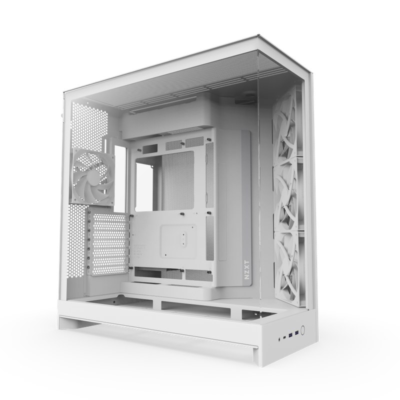 Cases — NZXT H9 Flow White