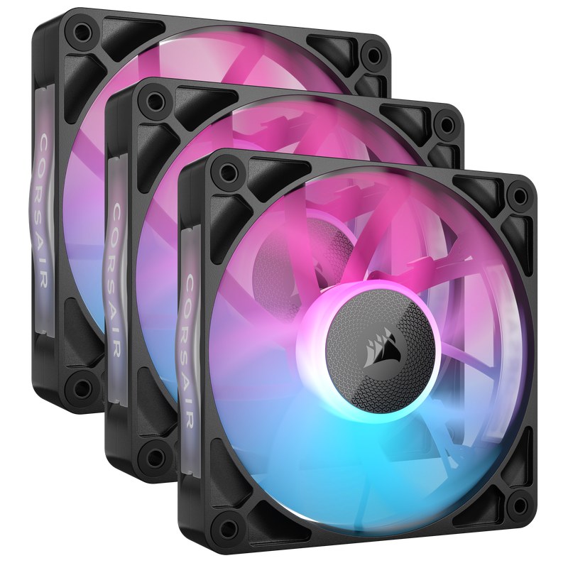 Lüfter — Corsair iCUE Link RX120 RGB (pack de 3)