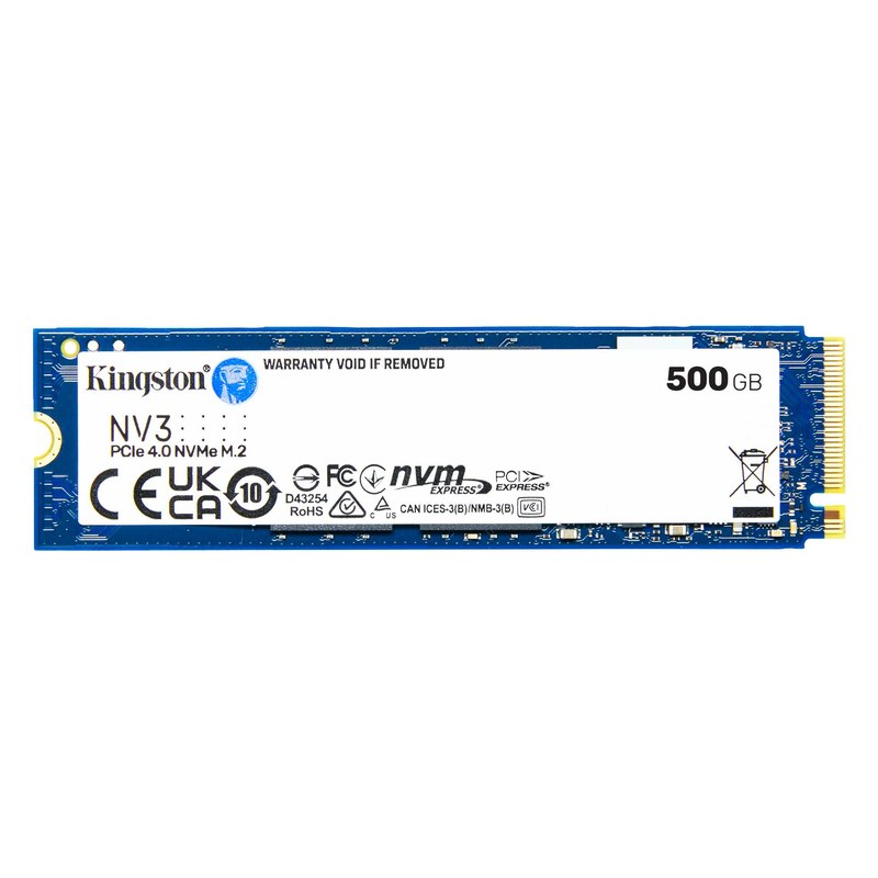 Stockage SSD — Kingston NV3 500 Go
