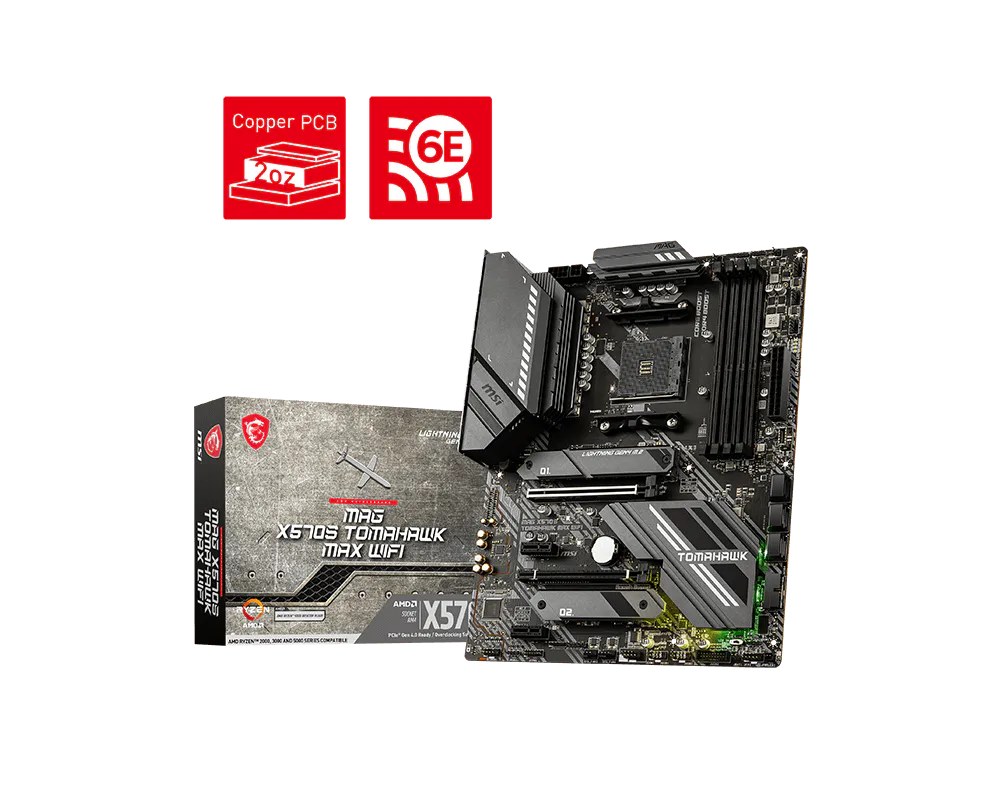 Mainboards — MSI MAG X570S Tomahawk MAX WiFi