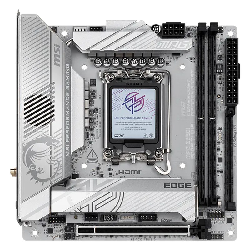 Mainboards — MSI MPG Z890I Edge TI WIFI
