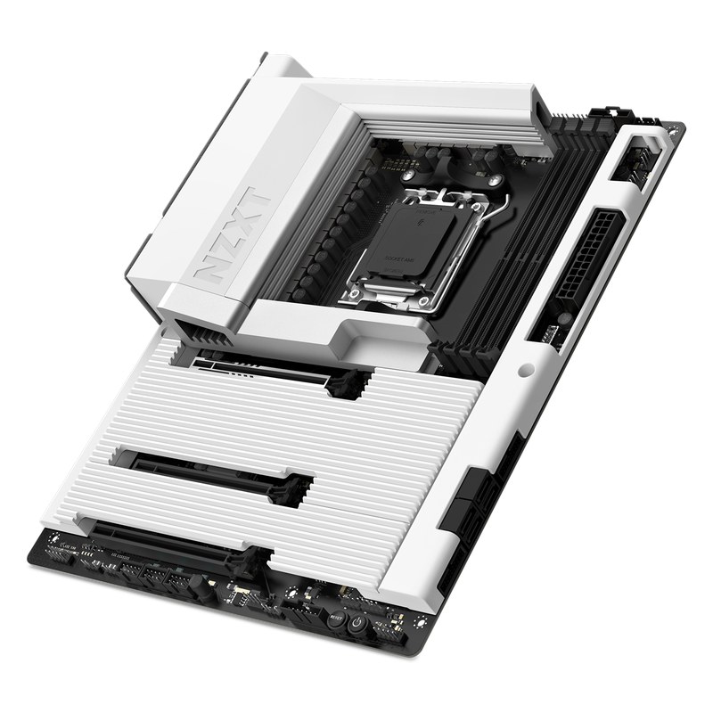 Cartes mères — NZXT N7 B850 White