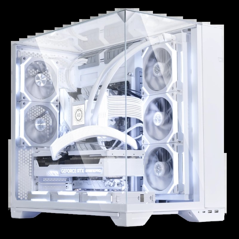 Gehäuse — Lian Li O11 Vision White
