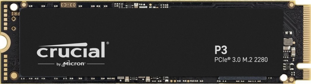 Stockage SSD — Crucial P3 2 To Gen3
