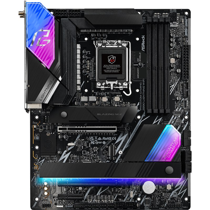 Cartes mères — ASRock Phantom Gaming Z890 Lightning WiFi