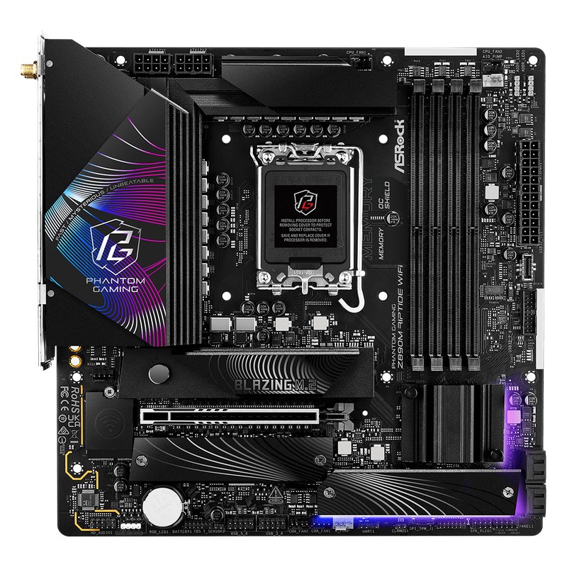 Mainboards — ASRock Phantom Gaming Z890M Riptide WiFi