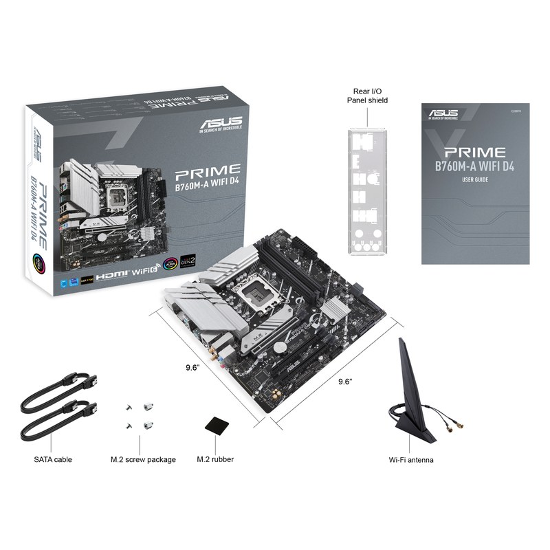 Cartes mères — ASUS Prime B760M-A WIFI D4