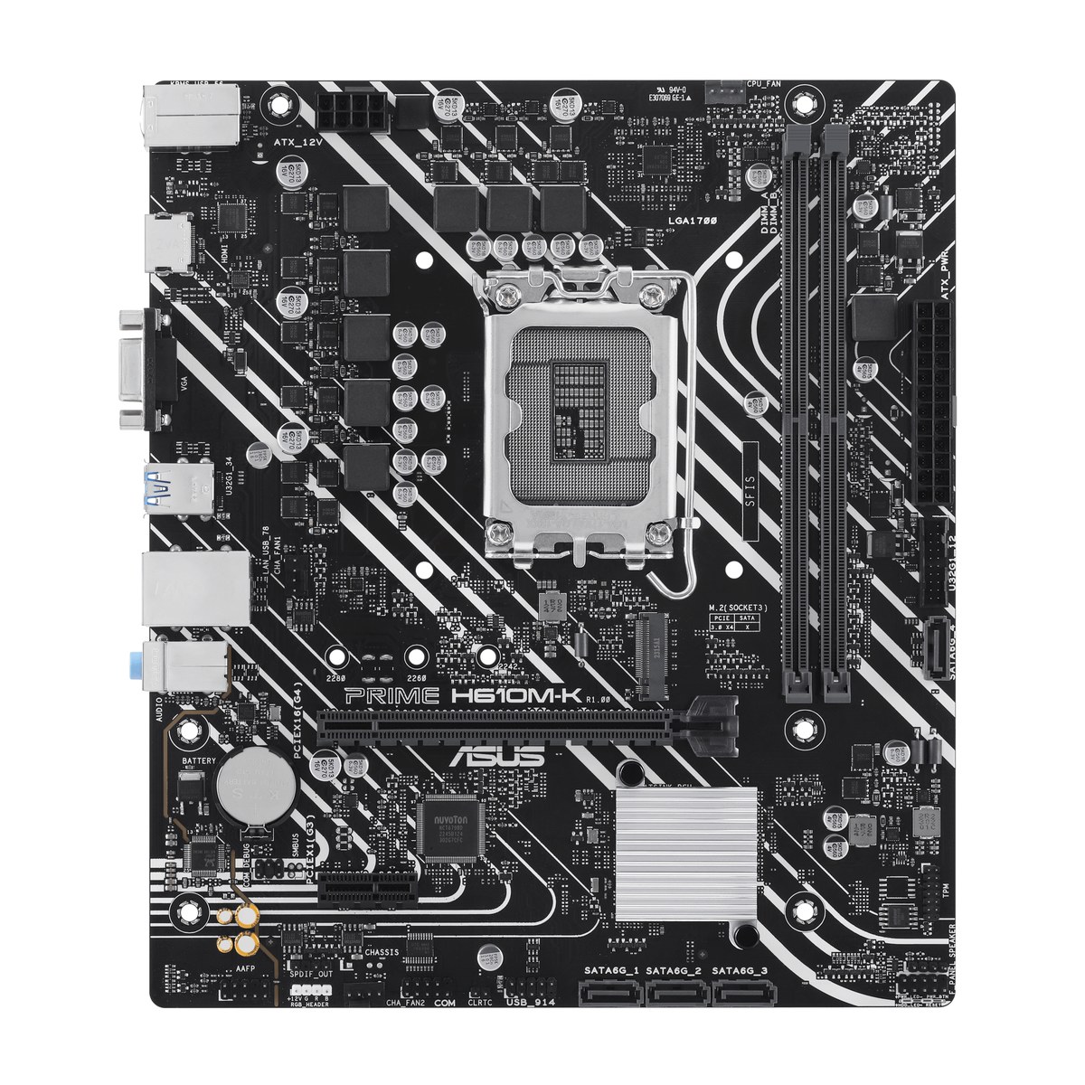 Mainboards — ASUS PRIME H610M-K DDR5
