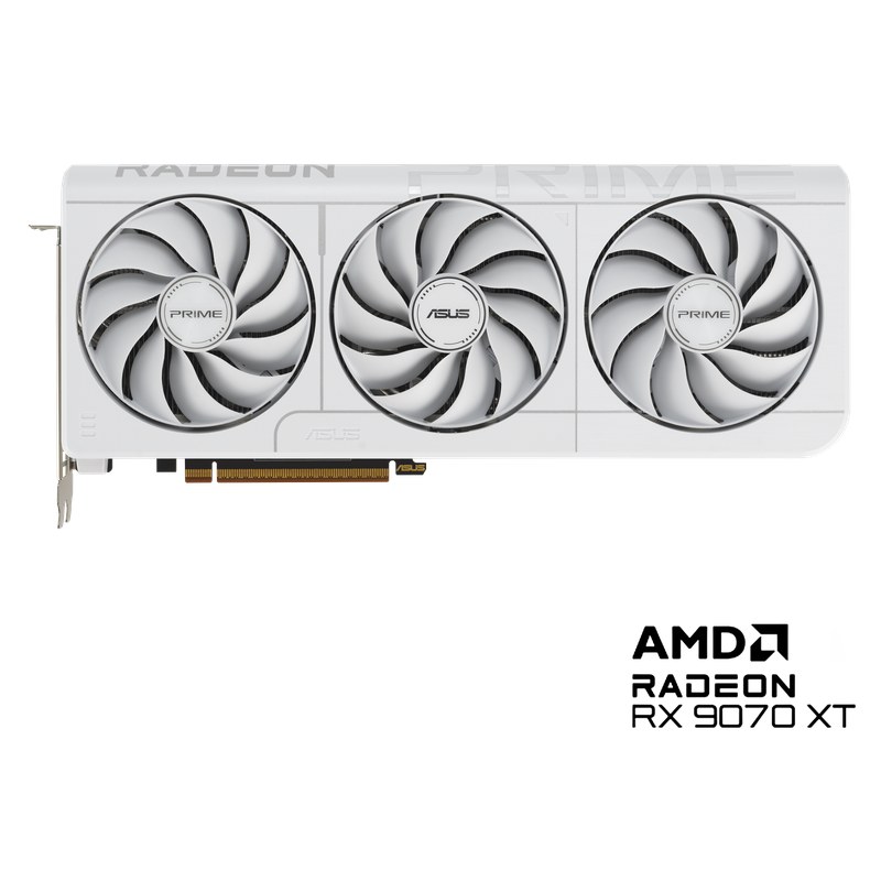 Grafikkarten — ASUS Prime Radeon RX 9070 XT White OC Edition