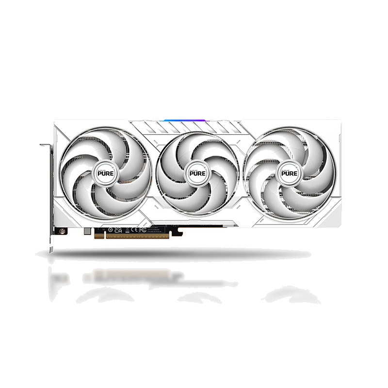 Graphics cards — Sapphire Pure Radeon RX 9070 XT 16 GB White