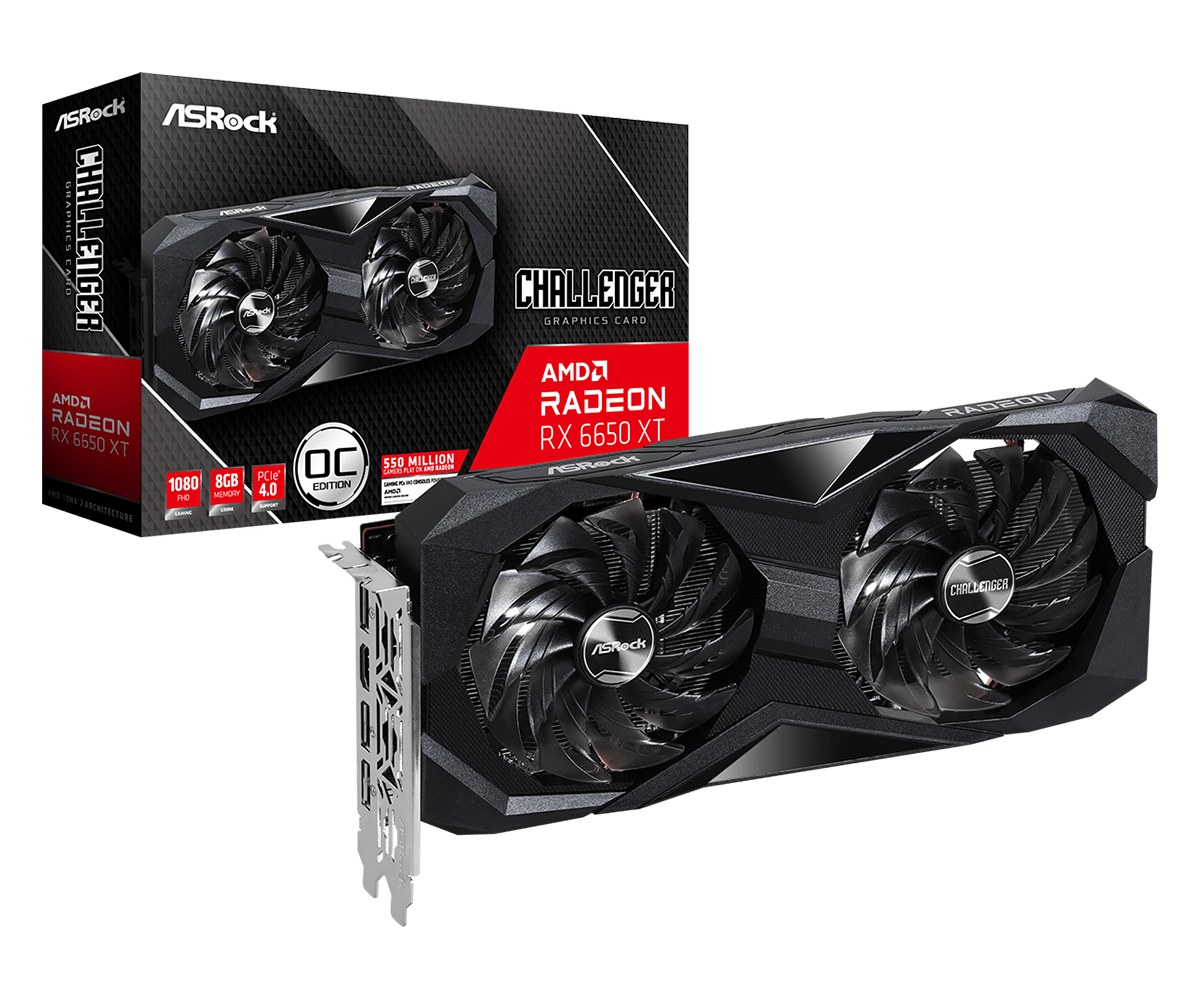 Cartes graphiques — ASRock Radeon RX 6650 XT 8 Go