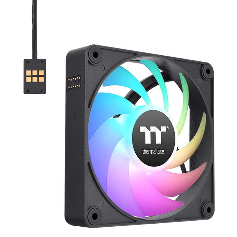 Fans — Thermaltake CT120 EX ARGB Sync Black (pack de 3)