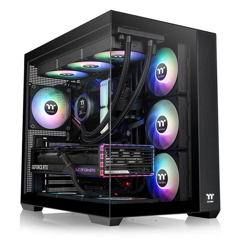Boîtiers — Thermaltake View 380 TG ARGB Black