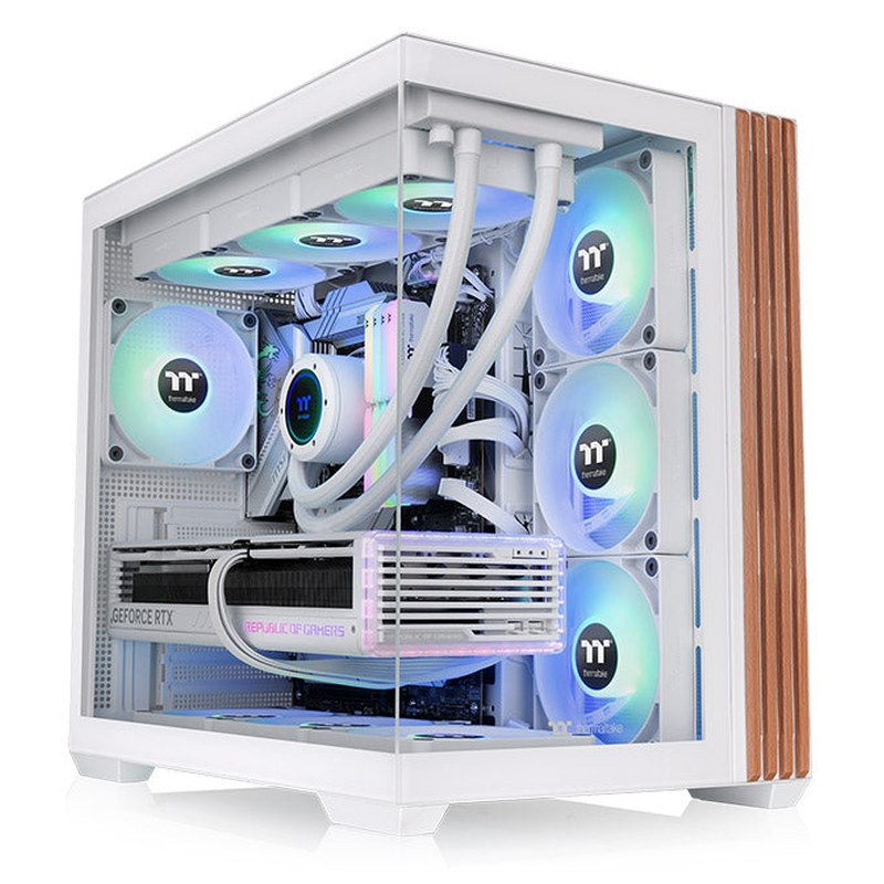 Gehäuse — Thermaltake View 380 WS ARGB Snow
