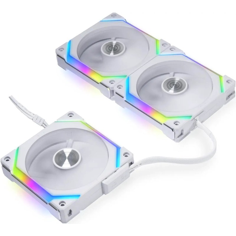 Fans — Lian Li Uni Fan SL120 V2 White (pack de 3)