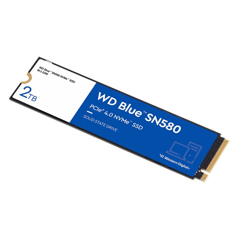 SSD-Speicher — Western Digital WD Blue SN580 2 TB Gen4