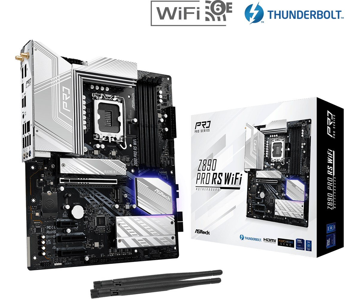 Mainboards — ASRock Z890 Pro RS WiFi